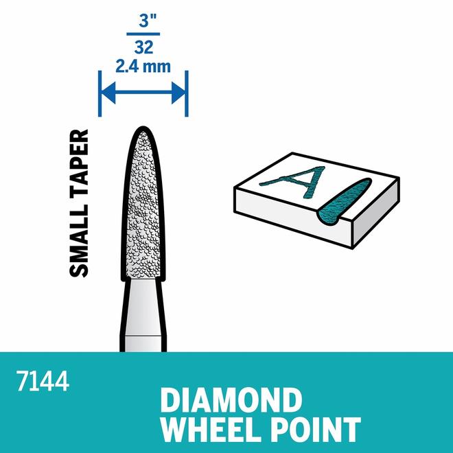 Dremel Diamond Taper Point