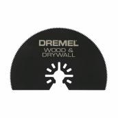 Dremel Half-Moon Multi-Max Oscillating Blade - 3-in W - Universal Quick-Fit - High Speed Steel