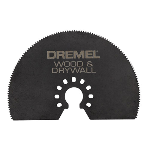 Dremel Half-Moon Multi-Max Oscillating Blade - 3-in W - High Speed Steel - 3 Per Pack