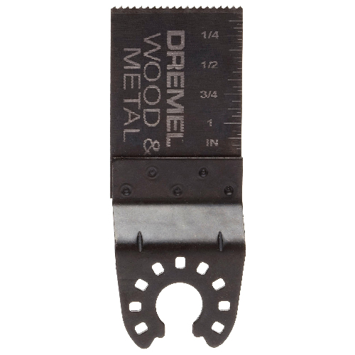 Dremel Multi-Max Flush Cut Blade - 1 1/4-in W - High-Speed Steel - Black
