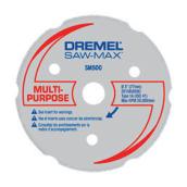 Dremel Saw-Max Wood and Plastic Cutting Wheel - 3-in dia x 1/8-in T - Carbide Grit - Multi-Material