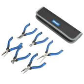 Kobalt Mini Pliers Set with Pouch - Steel Pack of 6 - Blue and Black