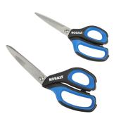 Kobalt 4.7-in Stainless Steel Molded Handle Scissors Kit of 2