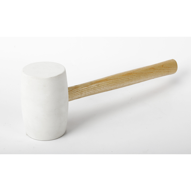 Workpro Smooth-Faced 32-oz Mallet Rubber White