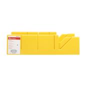 Project Source Miter Box Durable ABS Yellow