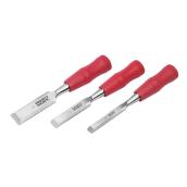 Project Source Wood Chisel Set 3-Piece Tempered Steel