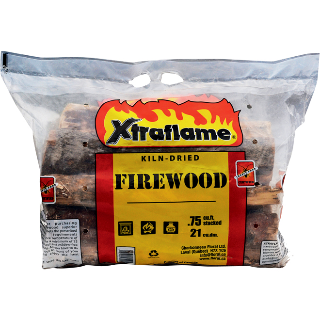 Xtraflame Firewood Natural Hardwood 0.75 ft³