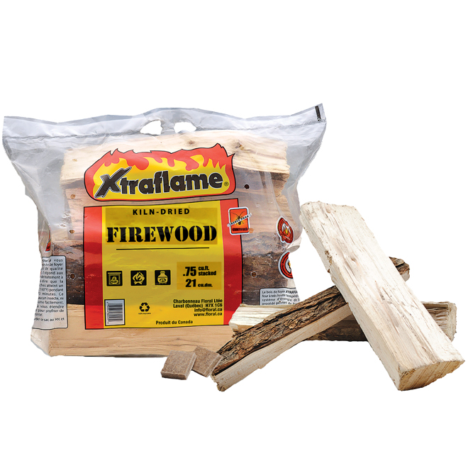Xtraflame Firewood Natural Hardwood 0.75 ft³