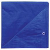 Project Source Blue Tarpaulin in Polyethylene of 15-ft x 20-ft