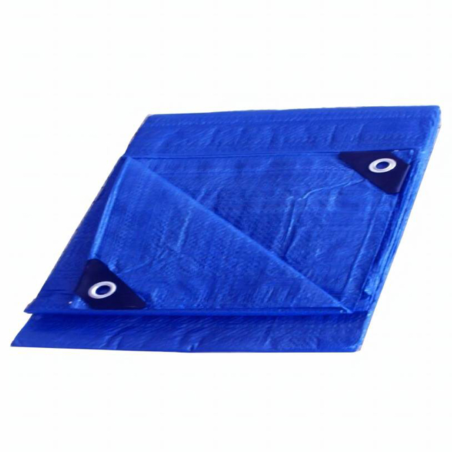 VALU+ Blue Polyethylene Tarp - 15 x 20-ft