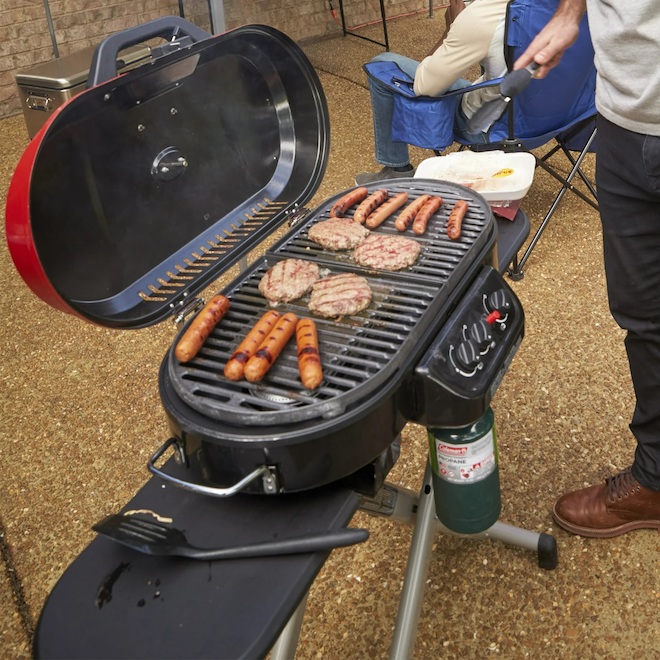 Coleman Xcursion Portable Stand-up Propane Barbecue - Red