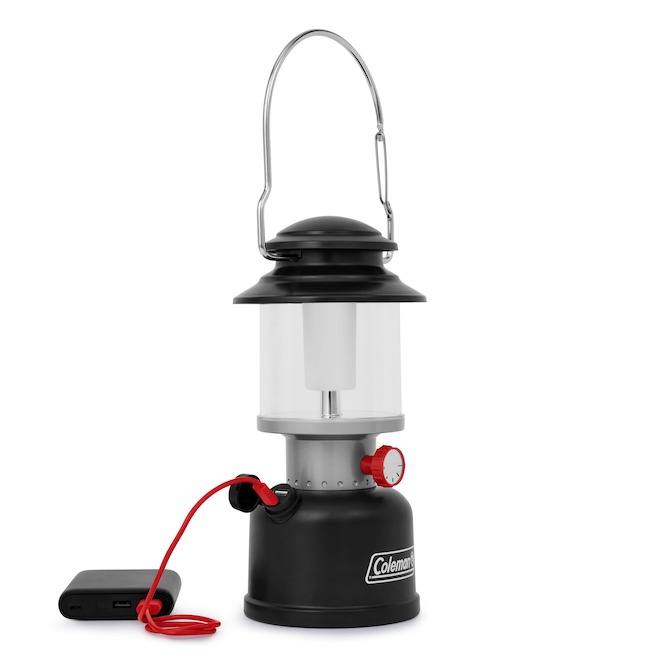 Coleman Classic Recharge 800 Lumens LED Lantern - Black/Grey
