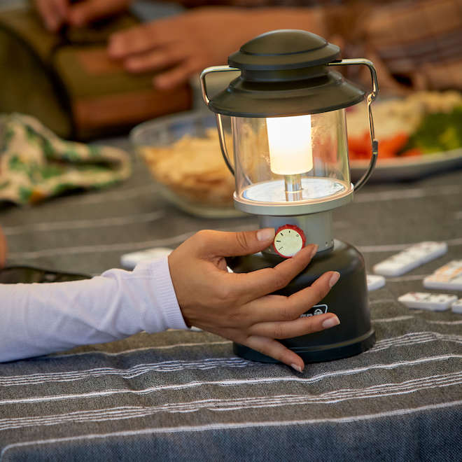 Coleman Classic Recharge 800 Lumens LED Lantern - Black/Grey