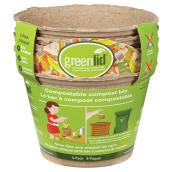 Pack of 5 Paper Compost Bins