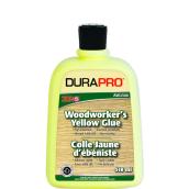 Durapro Wood Worker's Glue - Yellow - Resin Adhesive - Non-Staining - 4000 lbs Strength - 518 mL