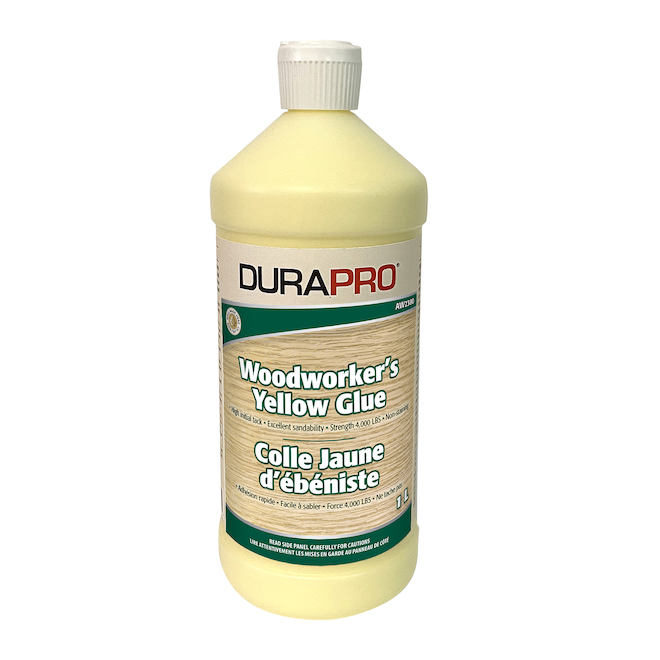 Image of Durapro | Wood Worker's Glue - Resin Adhesive - Non-Staining - 4000 Lbs Strength - 1 L | Rona