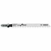 Bosch T-Shank Jigsaw Blades - 4-in - 10-TPI Reverse Pitch - Carbon Steel - 5 per Pack