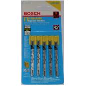 Bosch U-Shank Jigsaw Blades - 20 TPI - High-Carbon Steel - 5 Per Pack - 2 3/4-in L