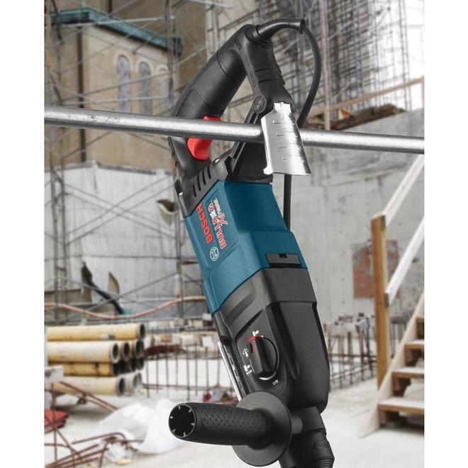 Bosch Bulldog Xtreme SDS-Plus Rotary Hammer Drill 8 A Variable-Speed Motor and Multi-Function Selector