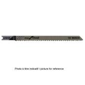 Bosch U-Shank Jigsaw Blades - 17-24 Progressive TPI - High-Speed Steel - 5 Per Pack - 3 1/8-in L