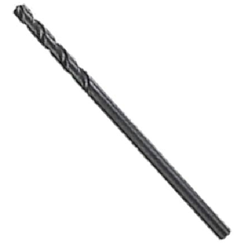 Bosch Black Oxide Metal Drill Bit - 1/8-in dia x 2 3/4-in L - 3-Flat Shank - 135° Split Point - 2 Per Pack