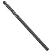 Bosch Extra-Length Aircraft Black Oxide Drill Bit - 1/8-in x 12-in - 135° Split Point - Round Shank
