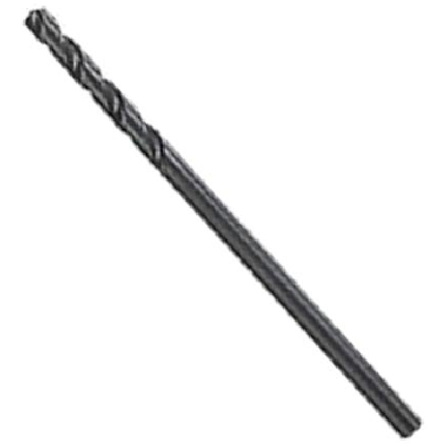 Bosch Extra-Length Aircraft Black Oxide Drill Bit - 1/4-in x 12-in - 135° Split Point - Round Shank