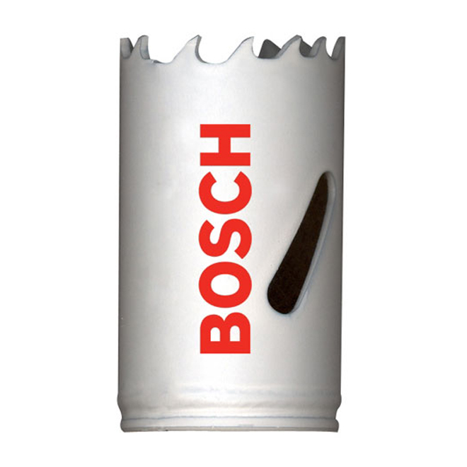 Bosch Hole Saw - 1-in Dia x 1 1/8-in L - 1 5/8-in Cutting Depth - Bi-Metal - Non-Arboured