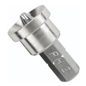 Adaptateur de vis à cloison sèche, Phillips nº 2 , 1/4 po