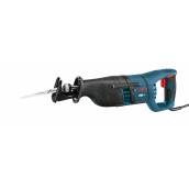 Bosch Corded Compact Reciprocating Saw - 12-Amp Motor - Keyless Clamp - Adjustable Shoe - Variable Speed