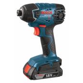 Bosch 18-Volt Cordless Impact Driver (Charger and 2-Batteries Included)