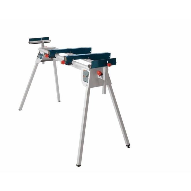 Bosch 16.5-in W x 50-in L Metal Folding-Leg Mitre Saw Stand for 8.5/10/12-in Mitre Saws