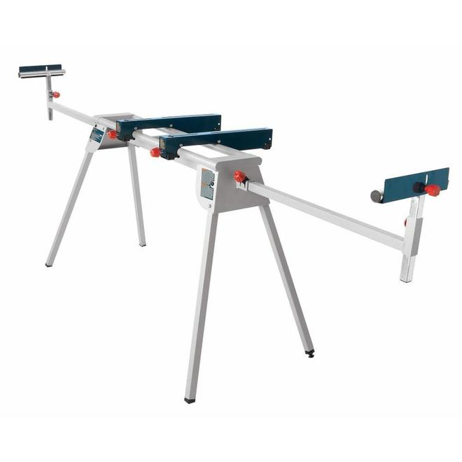 Bosch 16.5-in W x 50-in L Metal Folding-Leg Mitre Saw Stand for 8.5/10/12-in Mitre Saws