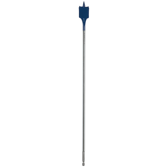 Bosch DareDevil Extended Length Spade Drill Bit - Metal - 1 Per Pack - 16-in L x 1-in Dia