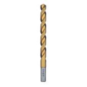 Bosch Titanium-Coated Drill Bit - 13/32-in Dia x 5 1/4-in L - 3-Flat Shank - Double Flute