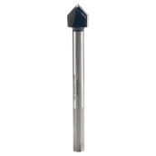Bosch Glass and Tile Drill Bit - 5/8-in dia x 4-in L - 3-Flat Shank - Carbide Tip