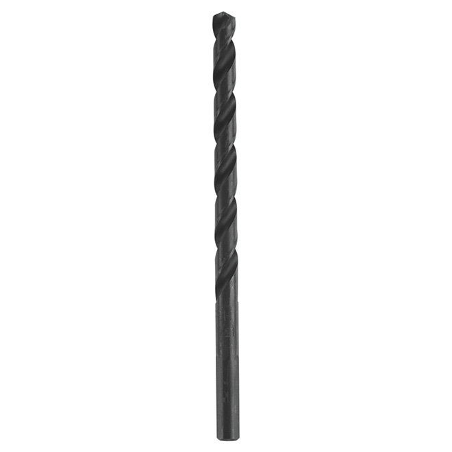 Bosch Metal Drill Bit - 21/64-in dia x 4 5/8-in L - 3-Flat Shank - 135° Split Point - Black Oxide