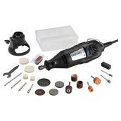 Rotary Tool Kit - Corded - Variable Speed - 21 Pieces