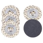 Dremel Sanding Discs - EZ Lock - 240 Grit - 5-Pack - Purple - 1 1/4-in dia