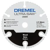 Dremel Ultra-Saw Wood Cut-Off Wheel - Carbide Steel - 1 Per Pack - 4-in Dia