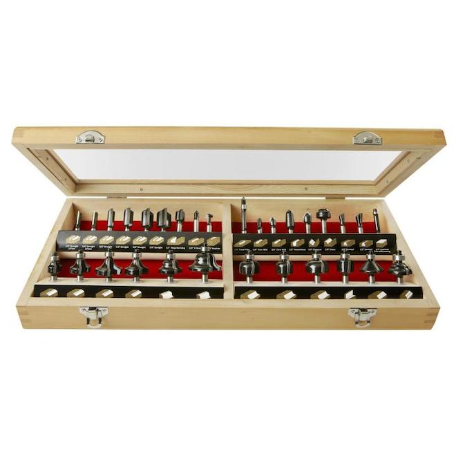 Skil 30 router bit outlet set