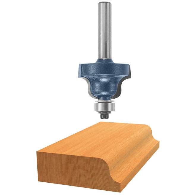 Bosch 1 4 in x 3 4 in Carbide Tipped Roman Ogee Bit