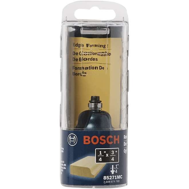 Bosch Mèche à doucine romaine à pointe au carbure de 1/4 po x 3/4 po