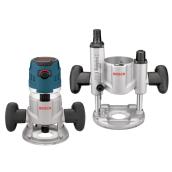Bosch 2.3 HP Variable-Speed Corded Fixed/Plunge Base Router Combo Kit