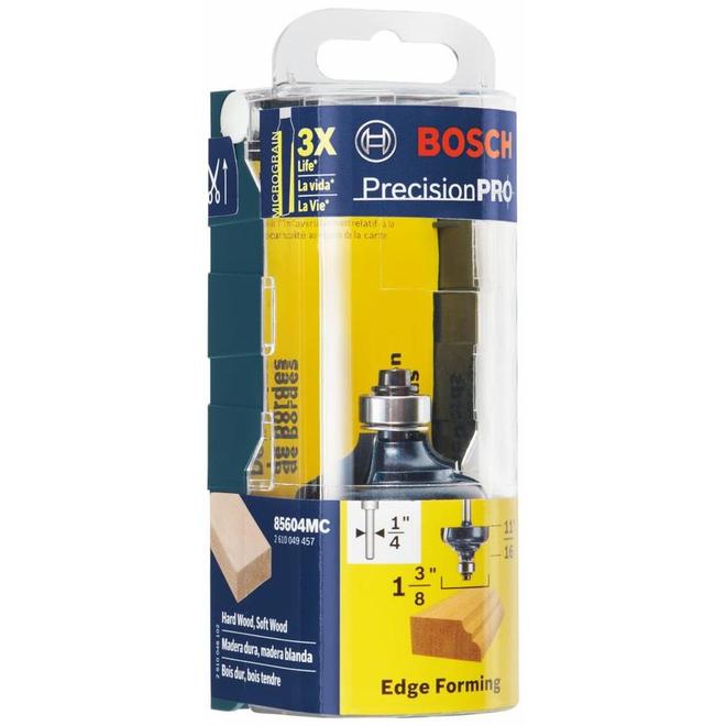 Bosch Mèche à gorge et perle à pointe au carbure de 1 3/8 po x 11/16 po