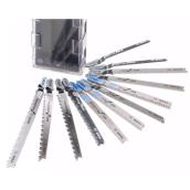 Bosch T-Shank Wood and Metal Cutting Jig Saw Blade Set (18 Pieces)