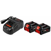 Ens. de départ pour batteries lithium-ion, 6,3Ah, 18 V, 3 pc