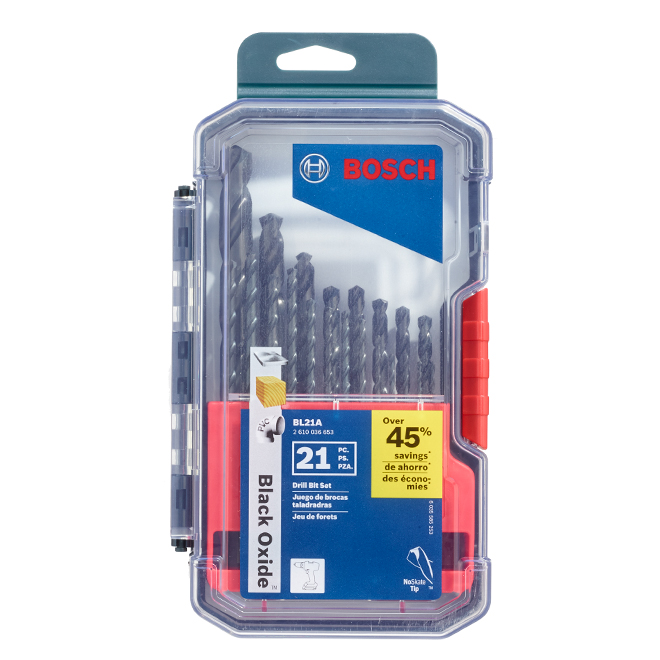 Bosch metal drill bit outlet set