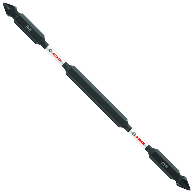 Bosch Impact Tough 6-in 1/4-in Double Ended Hex #1 Screwdriver Bit