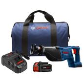 Bosch 18-V 1 1/8-in D-Handle Cordless Reciprocating Saw Kit - Lithium Ion - Variable Speed